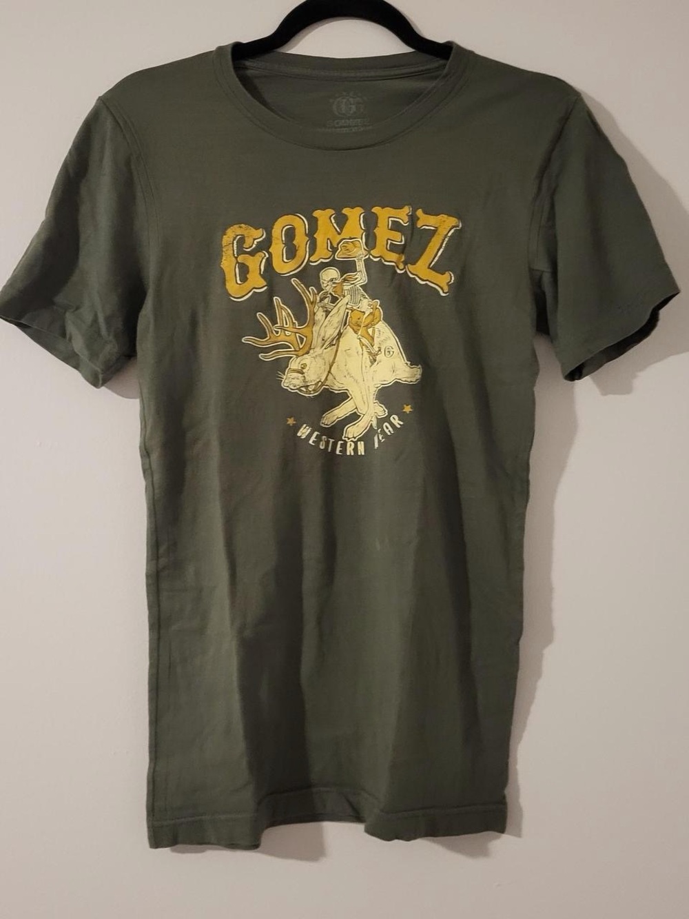Western Wear Olive Graphic Tee